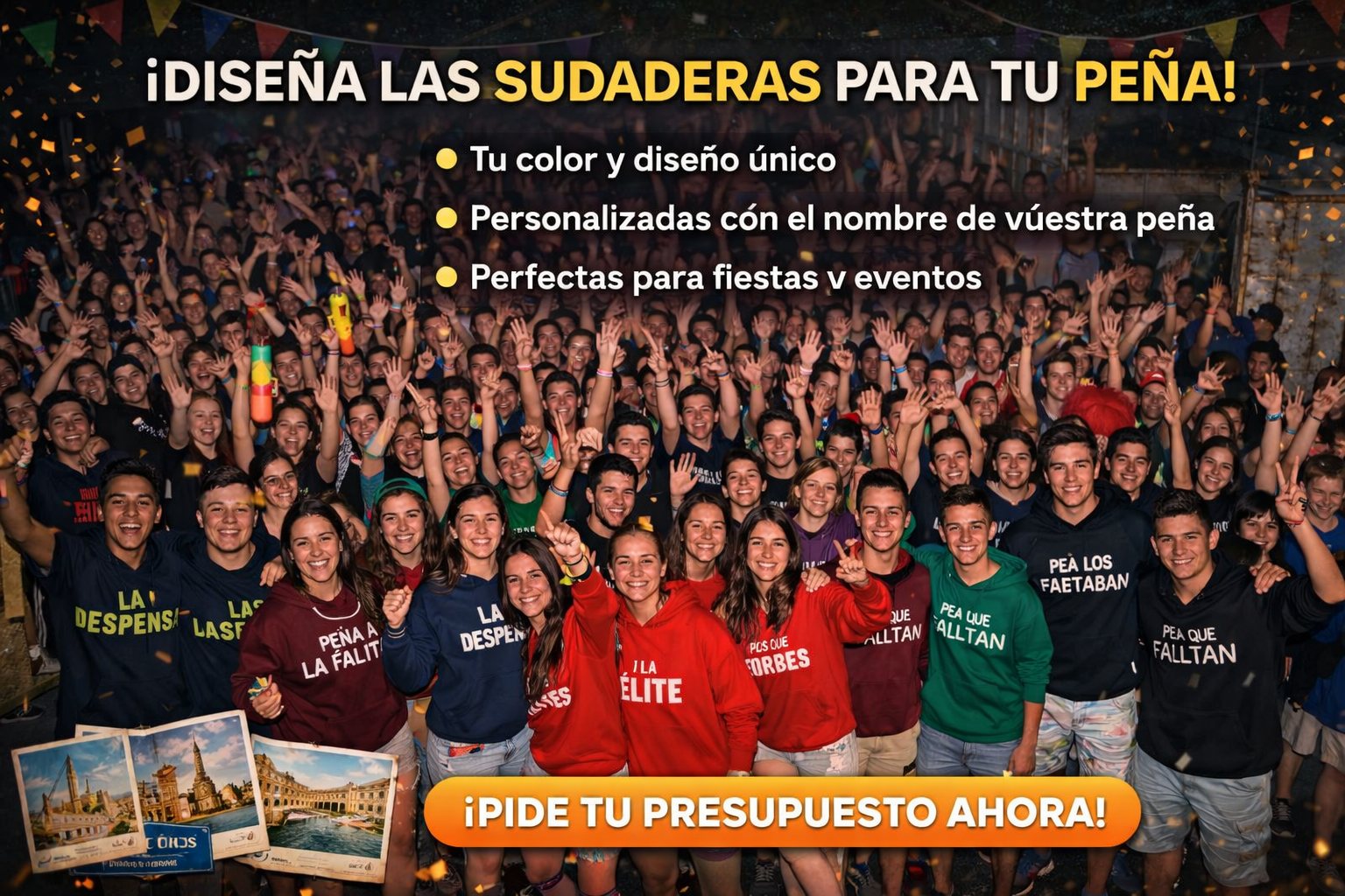 Sudaderas para AMPAs personalizadas