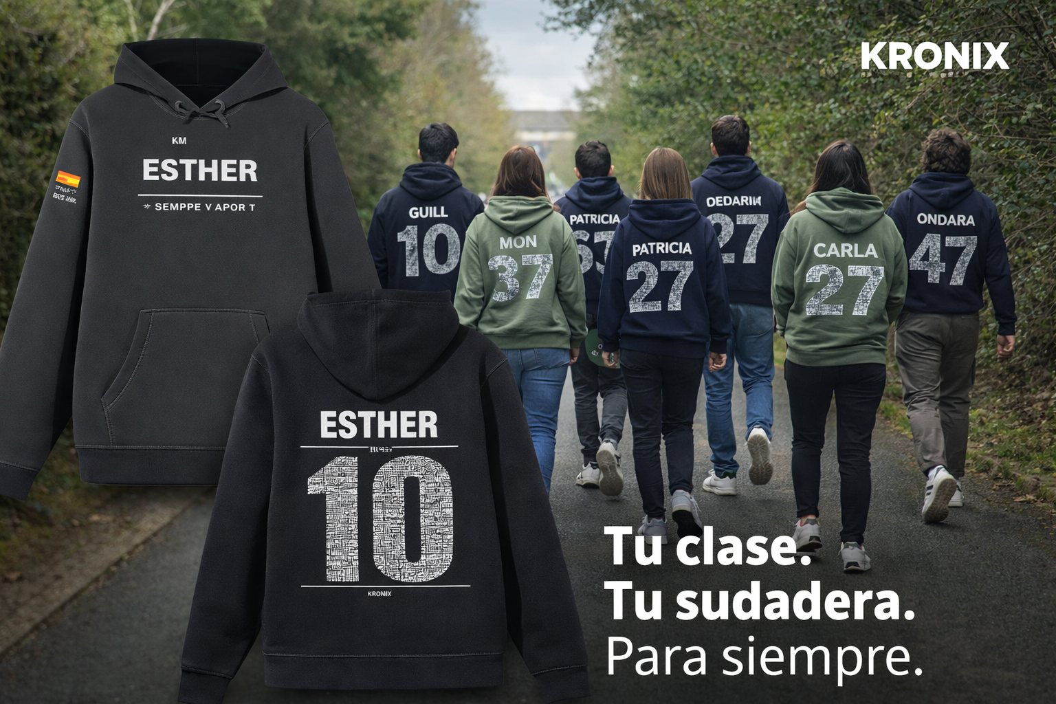 Sudaderas al por mayor personalizadas