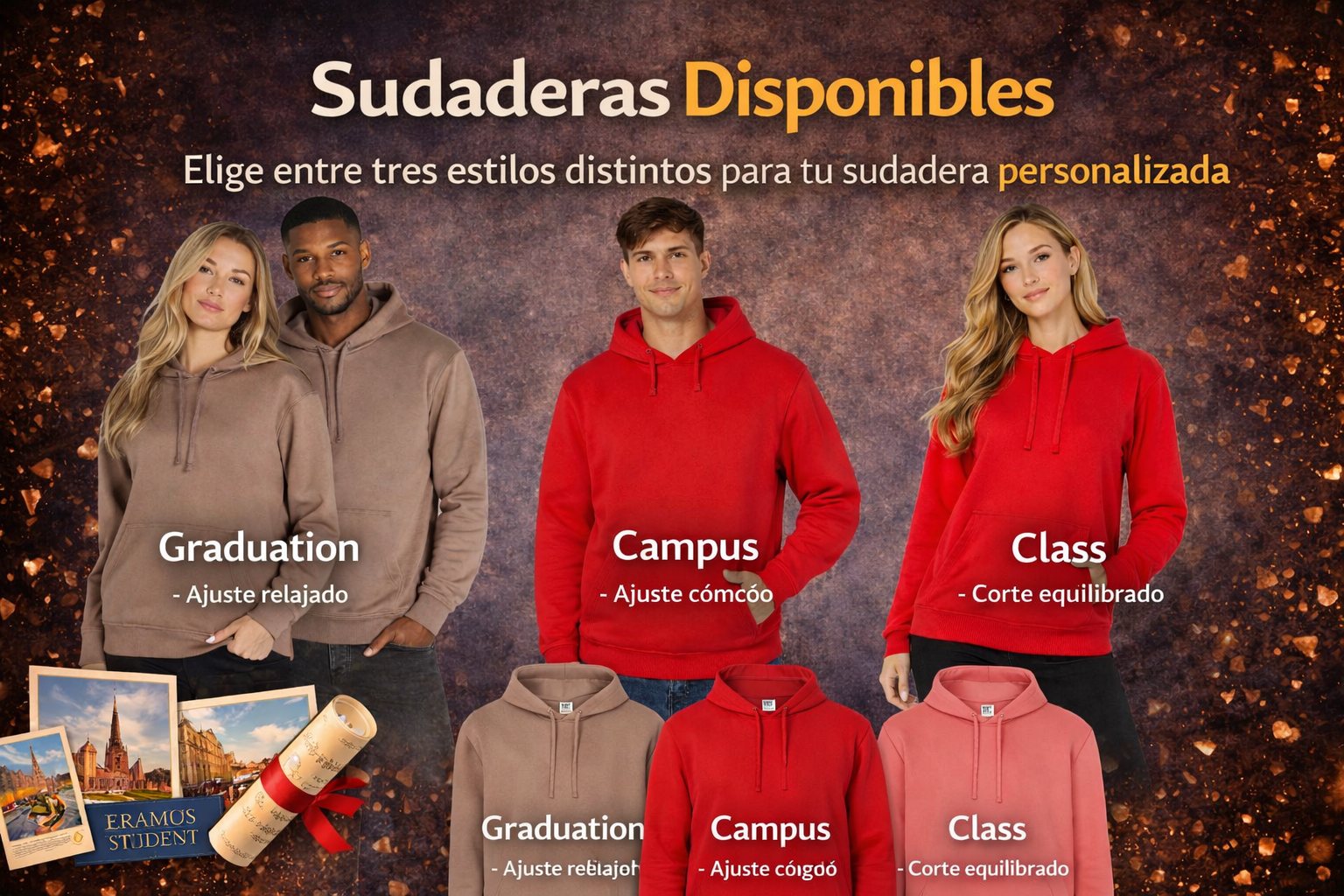 Sudaderas personalizadas al por mayor personalizadas