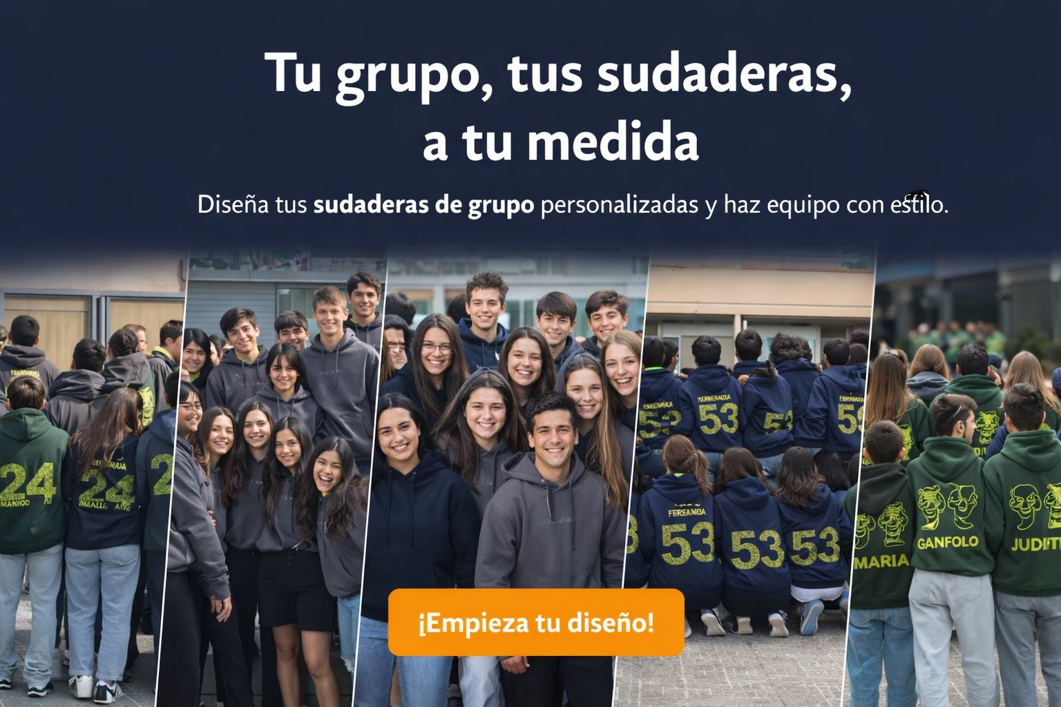 Sudaderas personalizadas para Añana / Ribera Alta