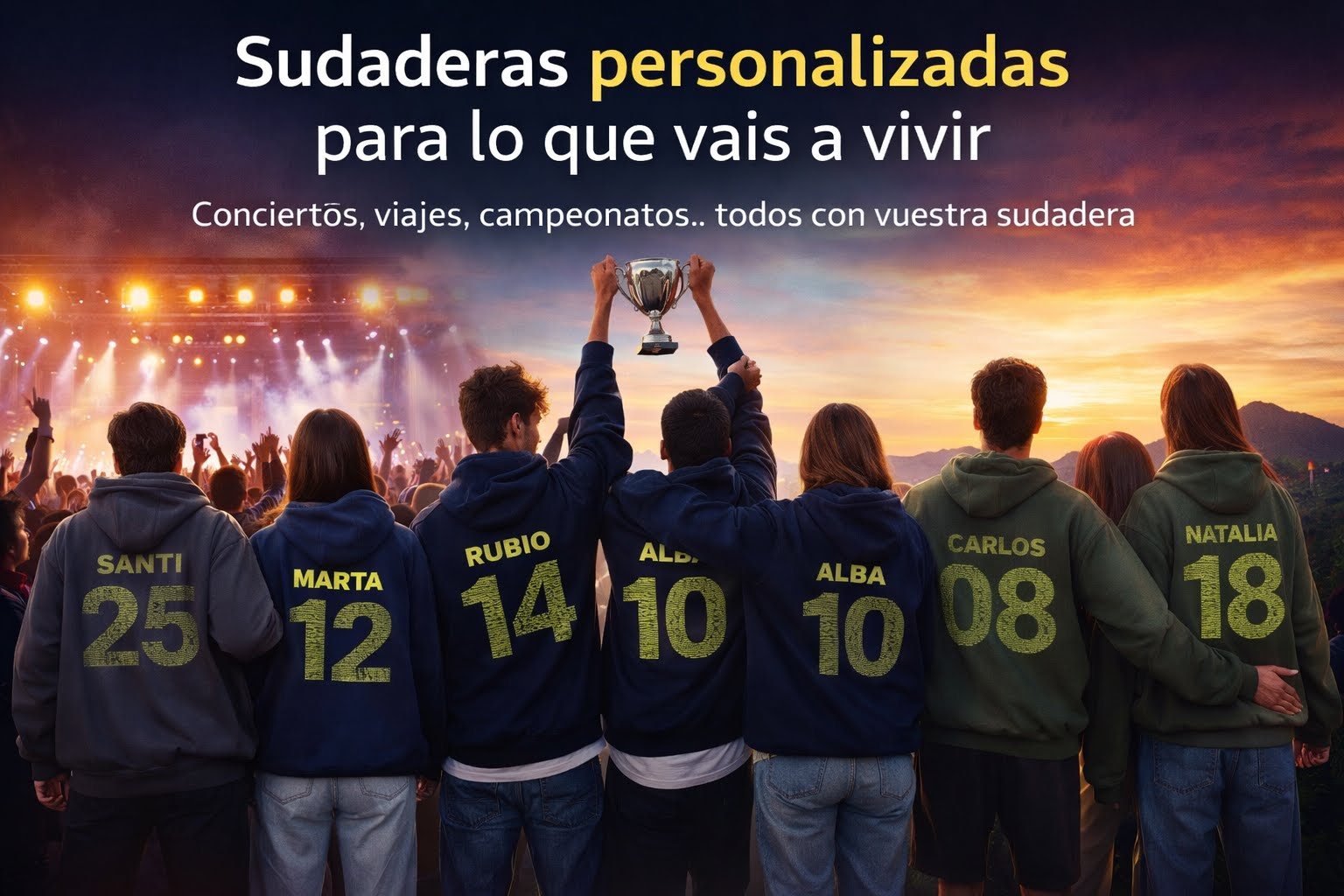 Sudaderas personalizadas para Murgia / Murguía y Gorbeialdea