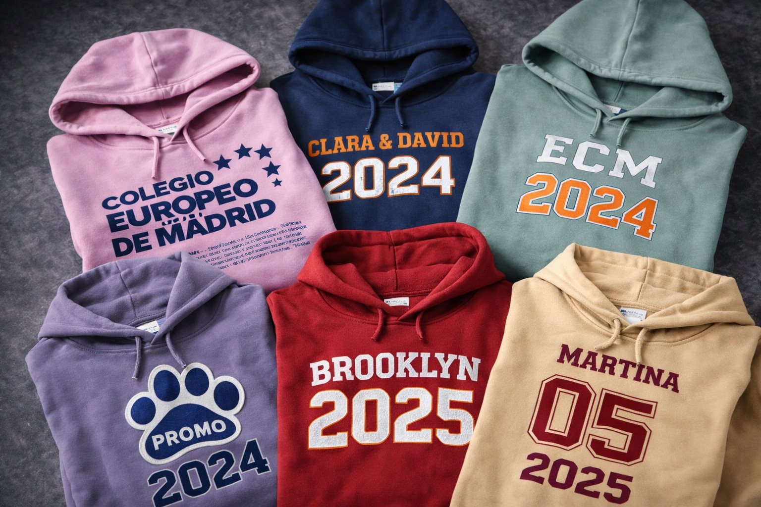 Sudaderas personalizadas para Tolosa y Tolosaldea