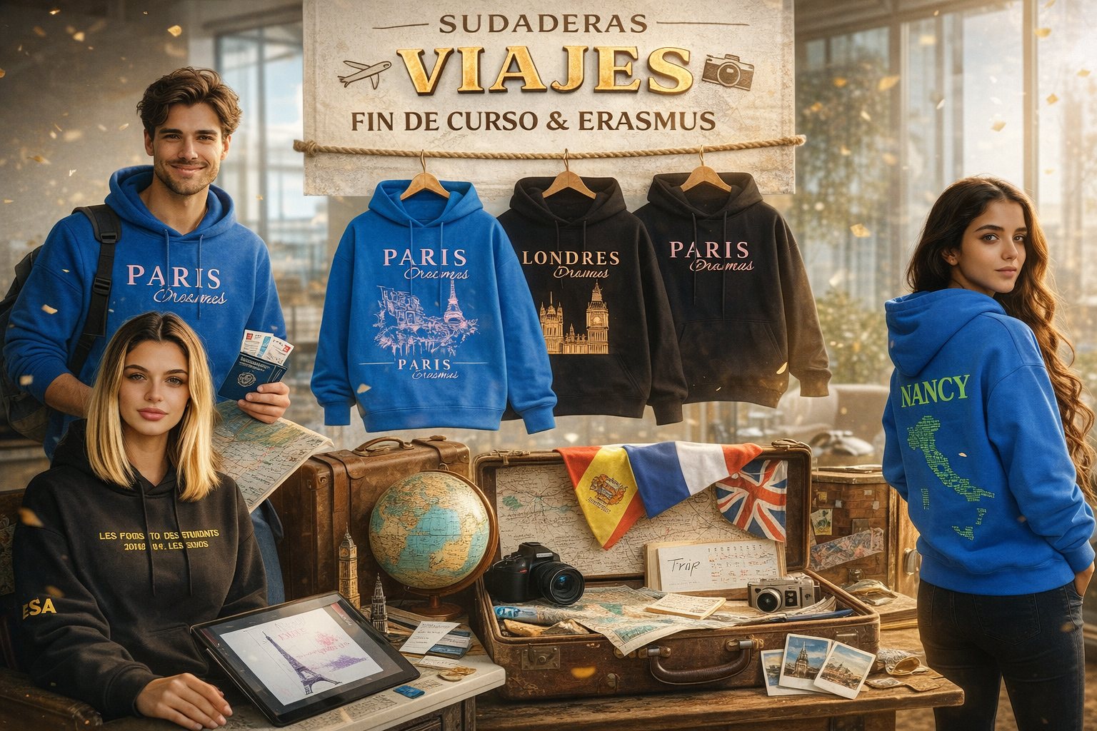 Sudaderas personalizadas para grupos de Vitoria-Gasteiz