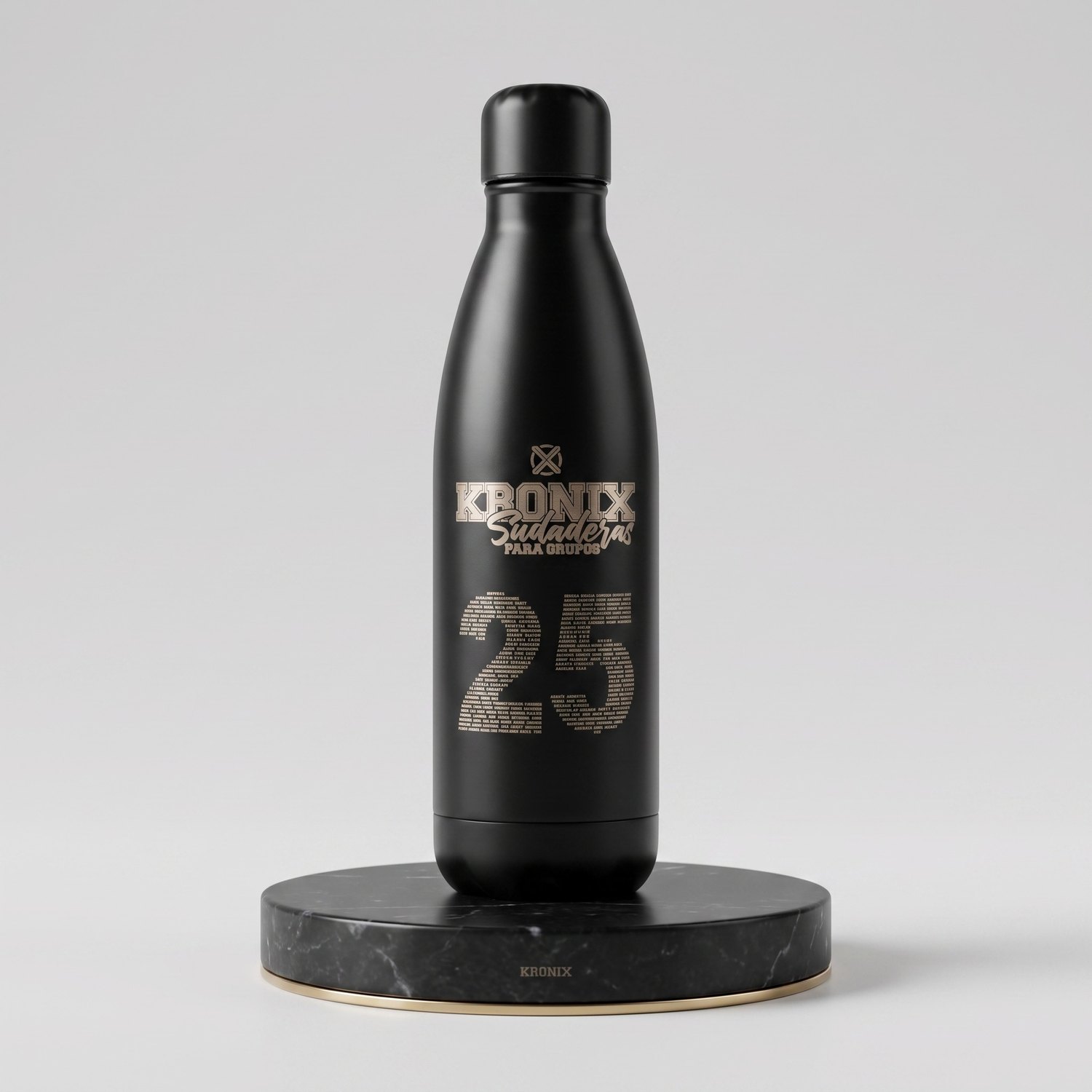 Termo Kronix personalizado como recompensa